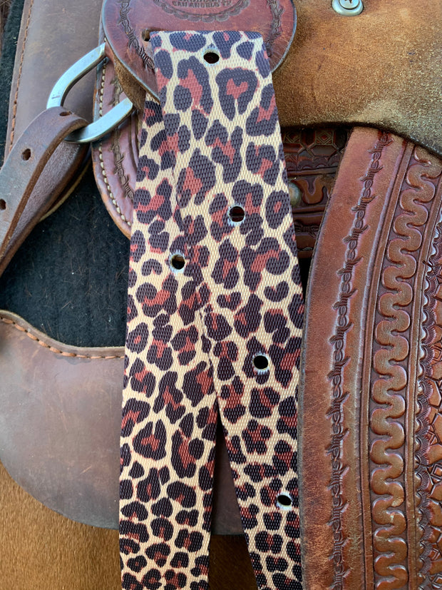 Leopard Cinch Strap Set